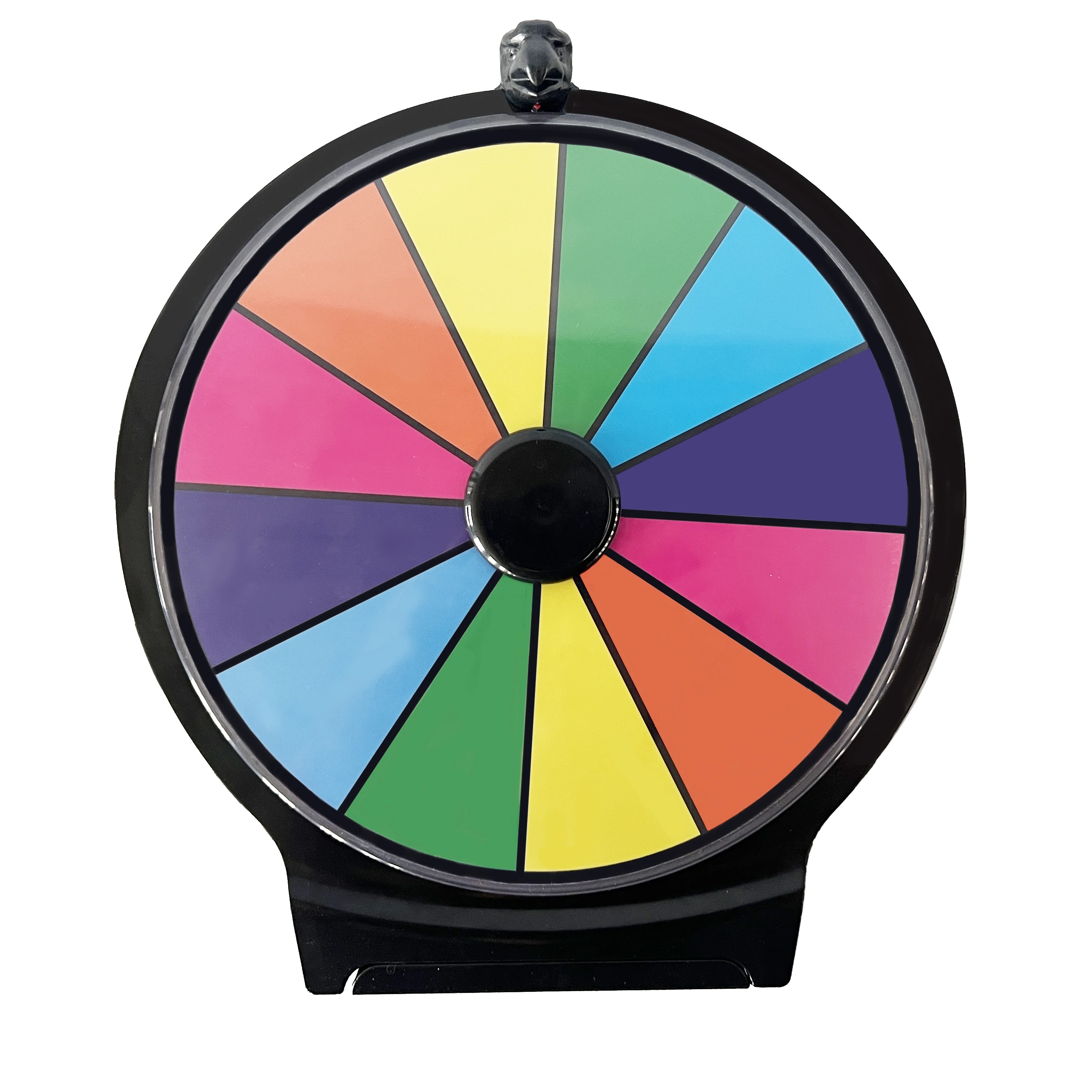 Other party supplies Mini table top ABS 10 inches prize wheel with Eagle Head