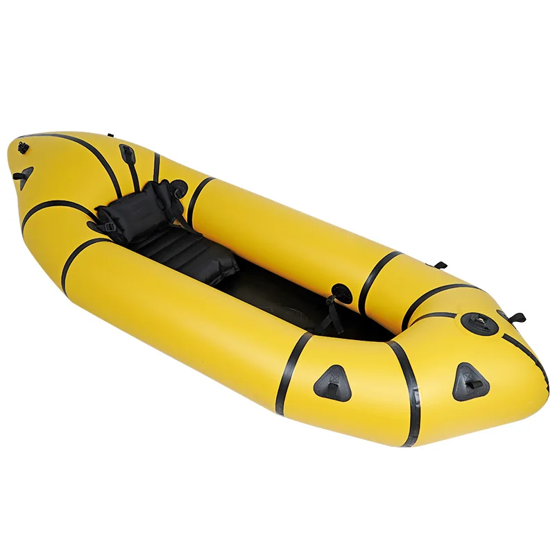 Lightweight TPU Packraft 210D Floor OEM 235cm Inflatable Packraft