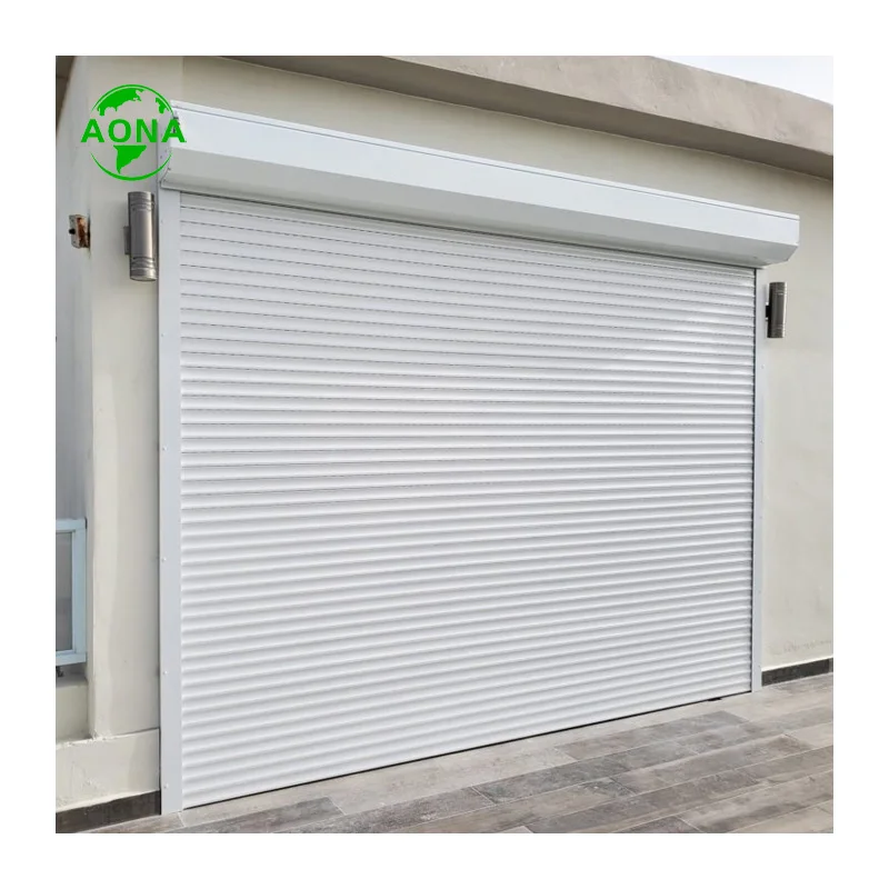 Residential Waterproof Automatic Rolling Door for Villa Aluminum Alloy Metal Roller Shutter