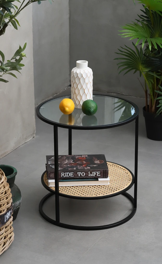 Bedroom Sofa Side Tables Bed Side Table Acrylic Round Side Table