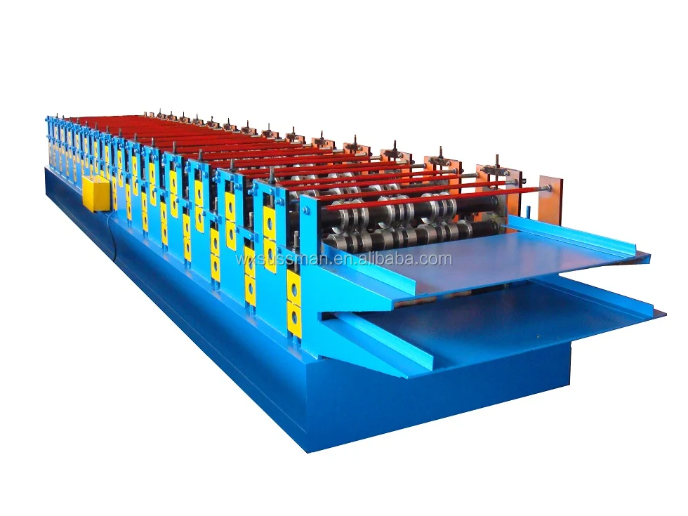 PLC Control Glazed Tile and Trapezoidal or Corrugated Roof Panel Roll Forming Machine Double Layer Metal Sheet Making Machine