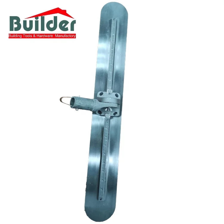 Tempered Steel Round End Concrete Fresno Trowels