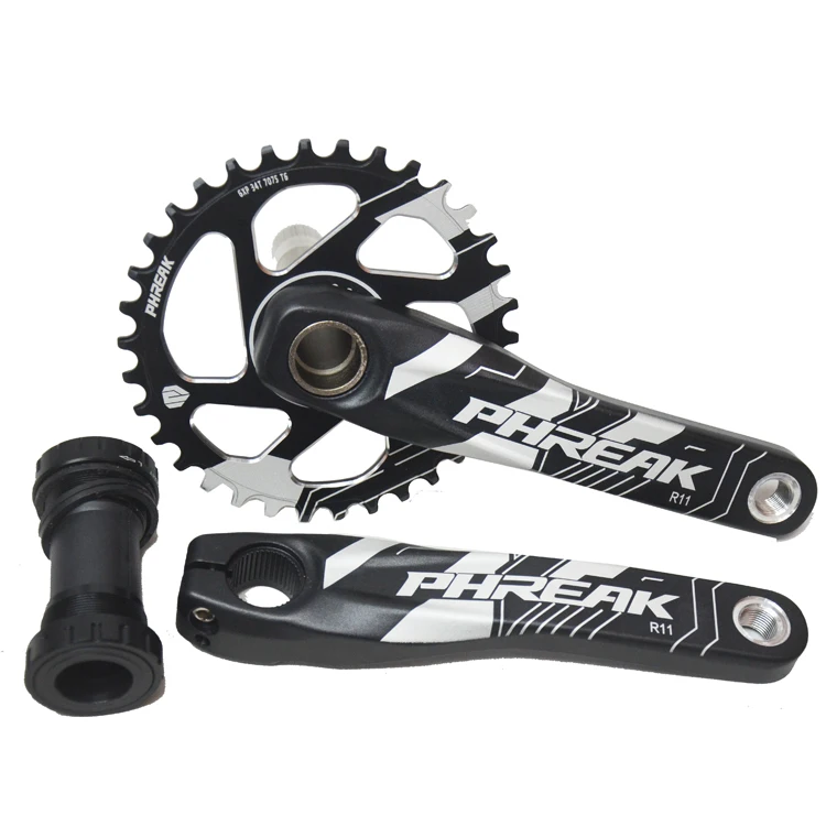 PHREAK customized 170 MM Mountain Bike Cycle Aluminum Alloy Crank Tooth Disc Handle Crankset Bicycle