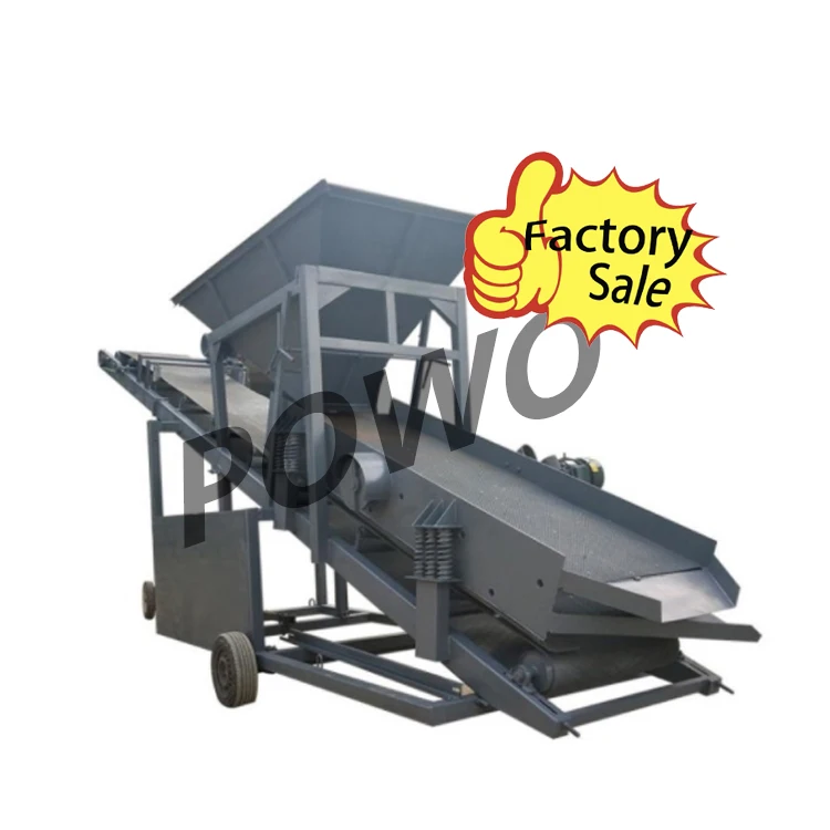 Double Deck Drum Stone Crusher Round Circular Silica Sand Vibration Sieve Screening Machine