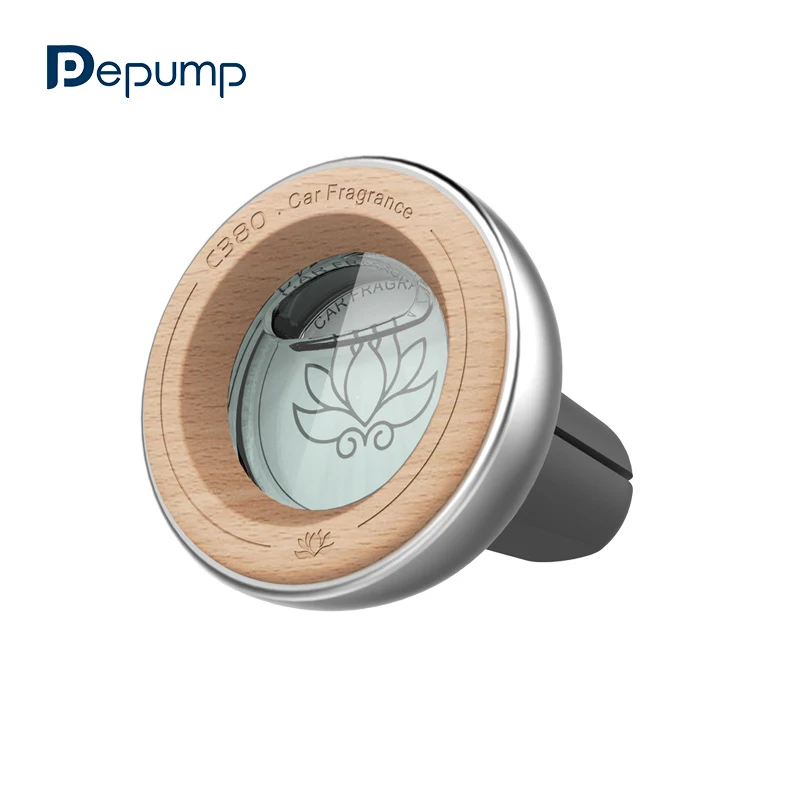 New Design Customizable Aromatherapy Essential Oil Car Perfume Diffuser Car Air Freshener Vent Clip