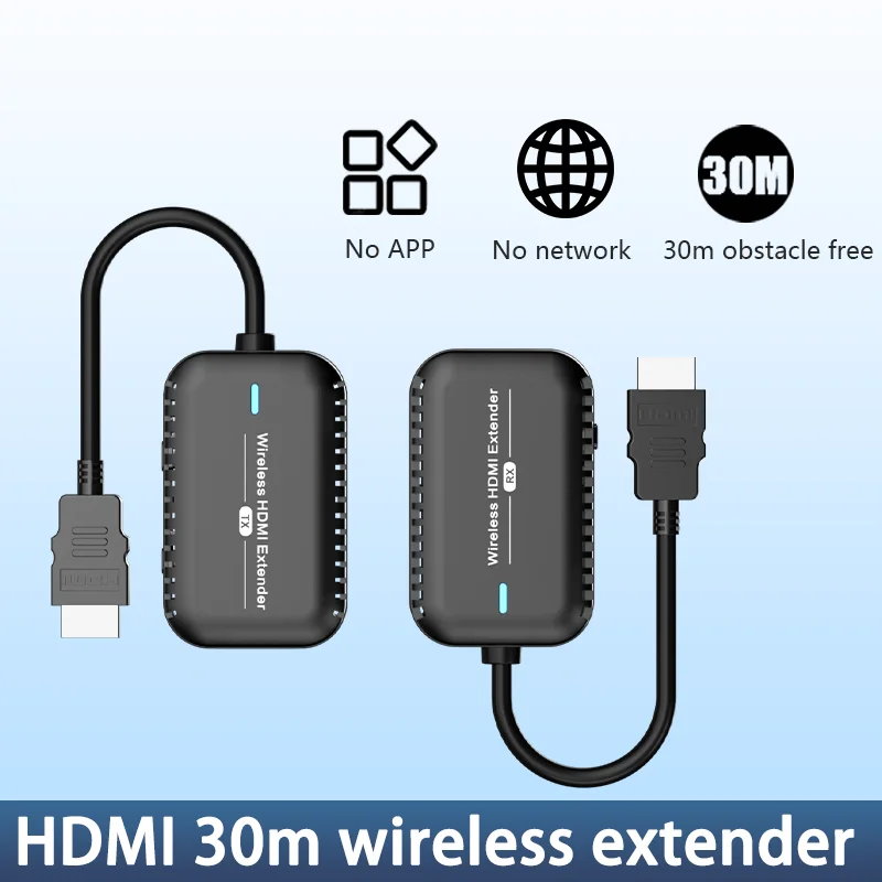 Беспроводной Hdmi видео передатчик и приемник 30