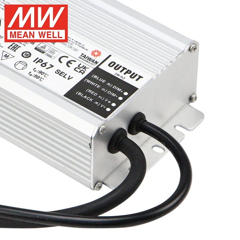 Meanwell HLG-320H-48B CC и CV 320 Вт светодиодный драйвер 48 В 3 в 1 Функция затемнения