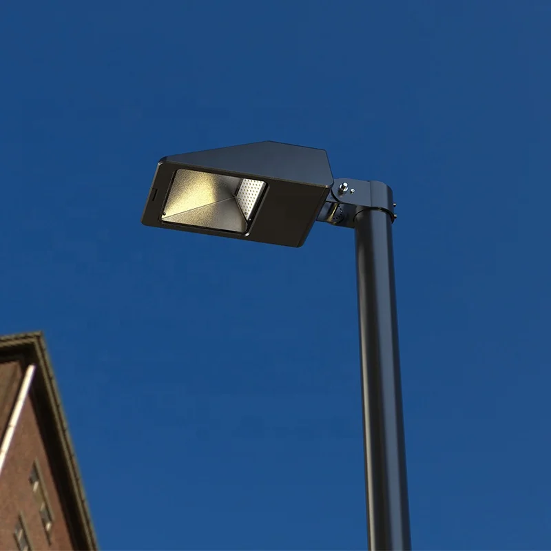 modern simple style led street light post top mounted road lamp square shape high quality