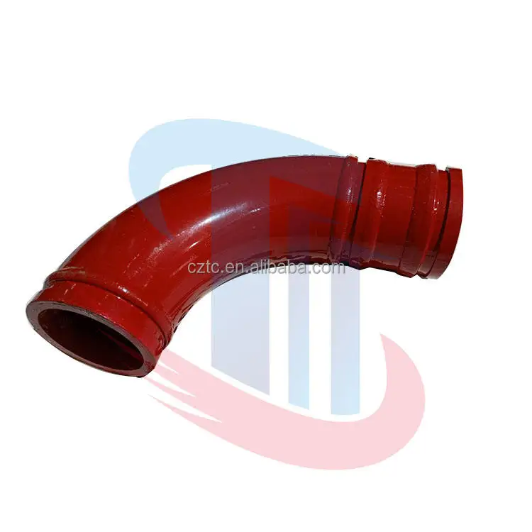 Schwing Spare Parts Elbow DN125 90 Degree   Wtih 100mm Extension  10119116