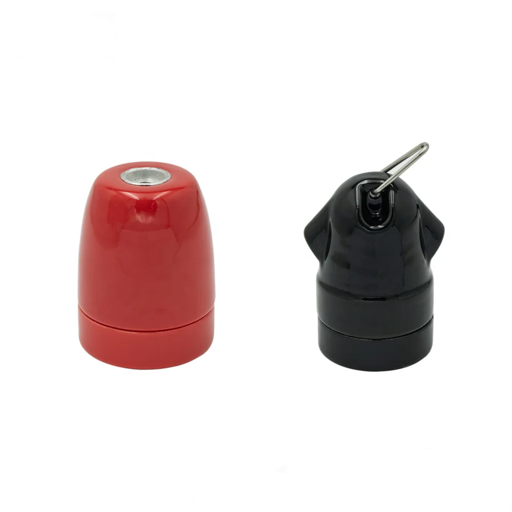 E14 pendant porcelain lamp holder with ceramic ceiling rose e14 ceramic lamp socket