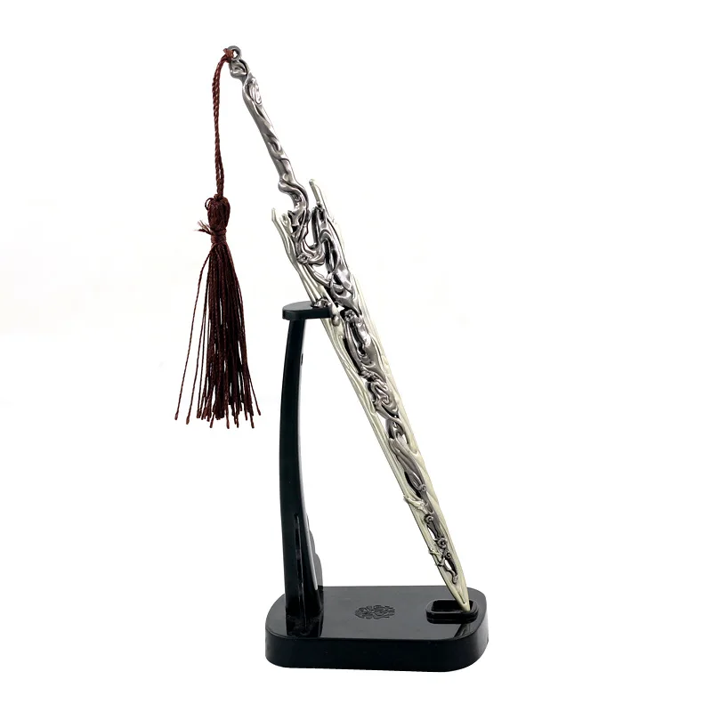 Wowei Game Sword 22cm Weapon Model Metal Crafts Swing Pendent Key Chain Accessories