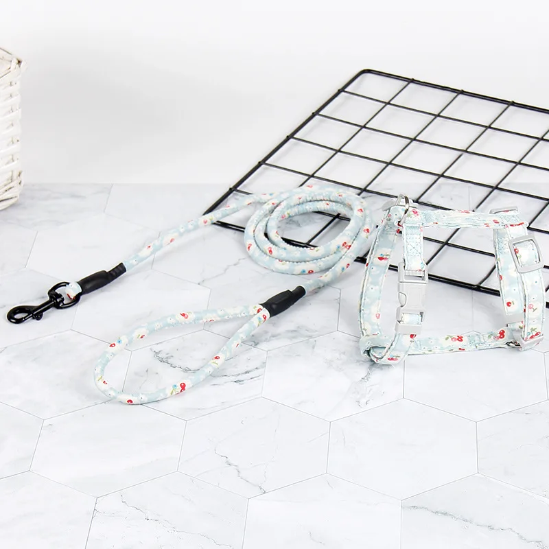 Wind bow traction chest strap h-shaped suit cat Leash And Harness