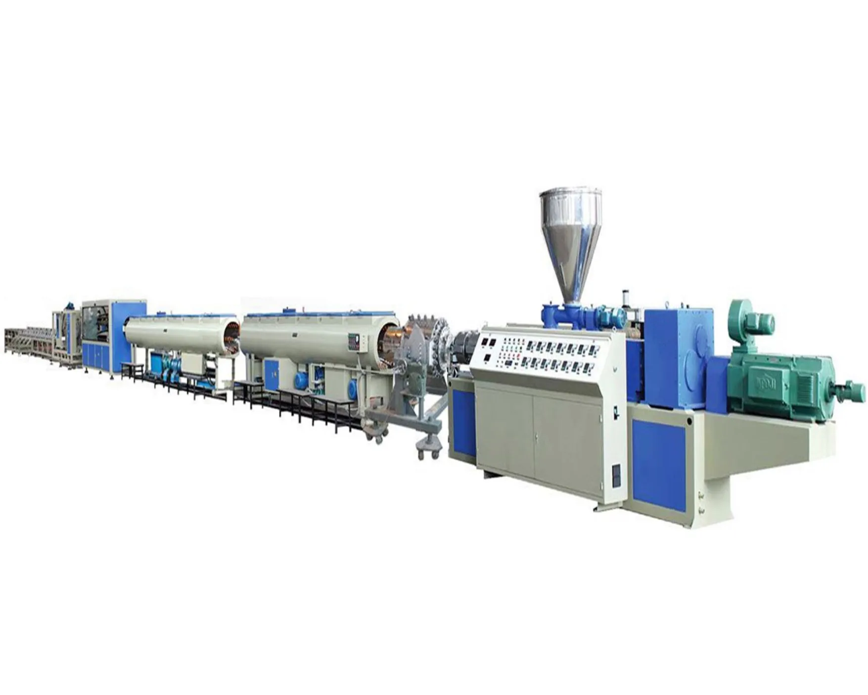 PE Plastic Extruder Conduit Pipe Making Machine PVC Water Pipe Production Line For Sale
