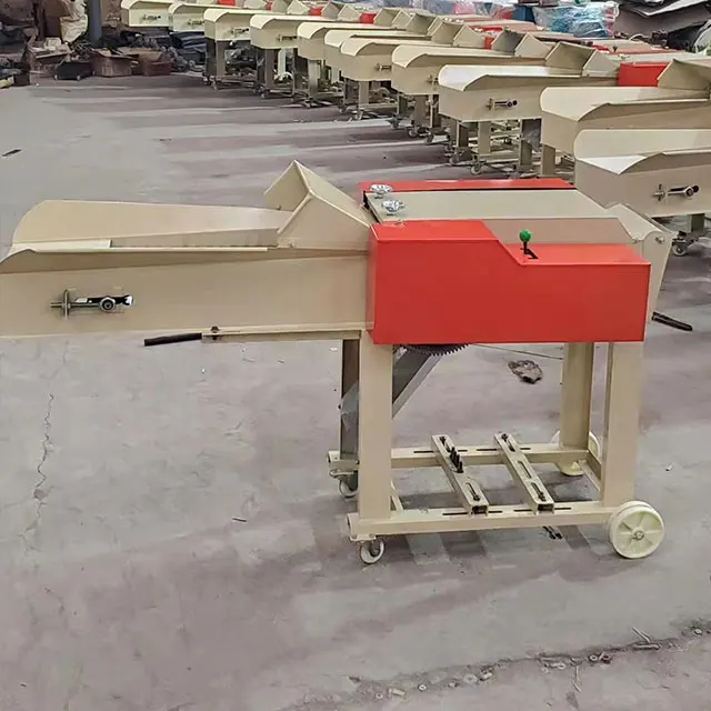 Electric Chaff Cutter and Grinder Combined Machine | Factory Direct Livestock Forage Shredder Cutter