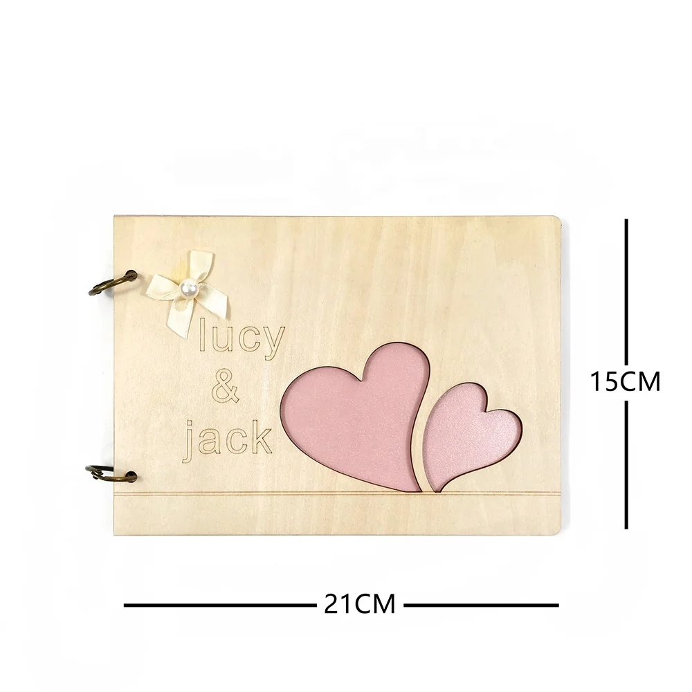 Wedding Book Wood Cover book type photo album