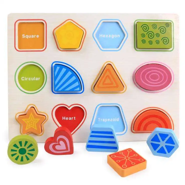 ABC Puzzle Digital Wooden Toys Early Learning Jigsaw Letter Alphabet Number Puzzle Preschool Educational Baby Toys for Children