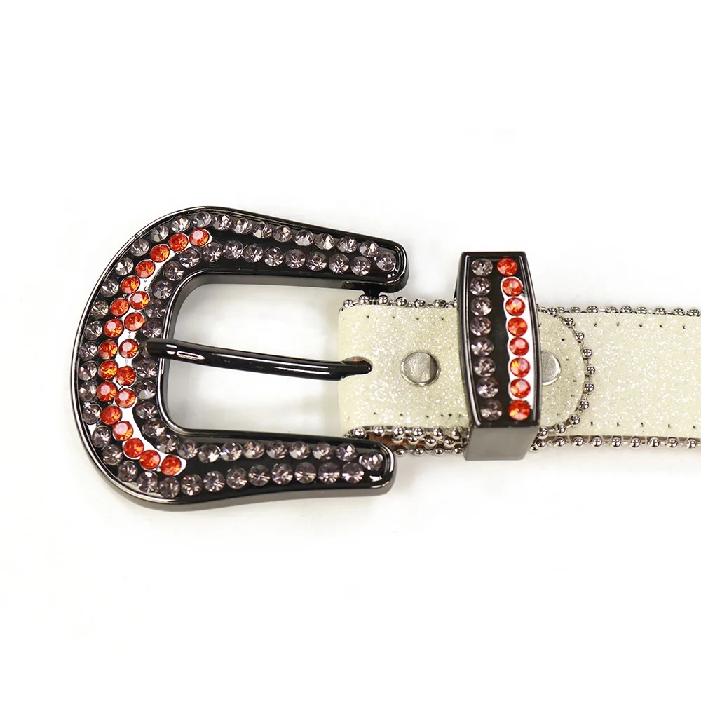 NEW Design OEM alligator rhinestone belt man luxurious original luxury belt For Women western belts wholesale
