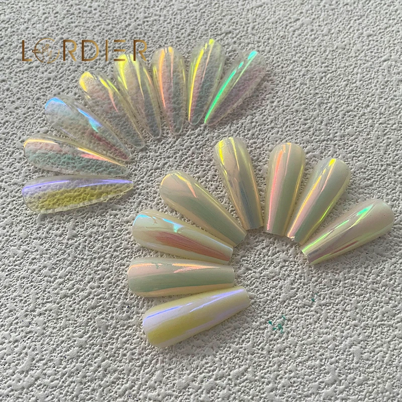 High Gloss Chameleon Aurora Powder Nail Powder Aurora Pigment