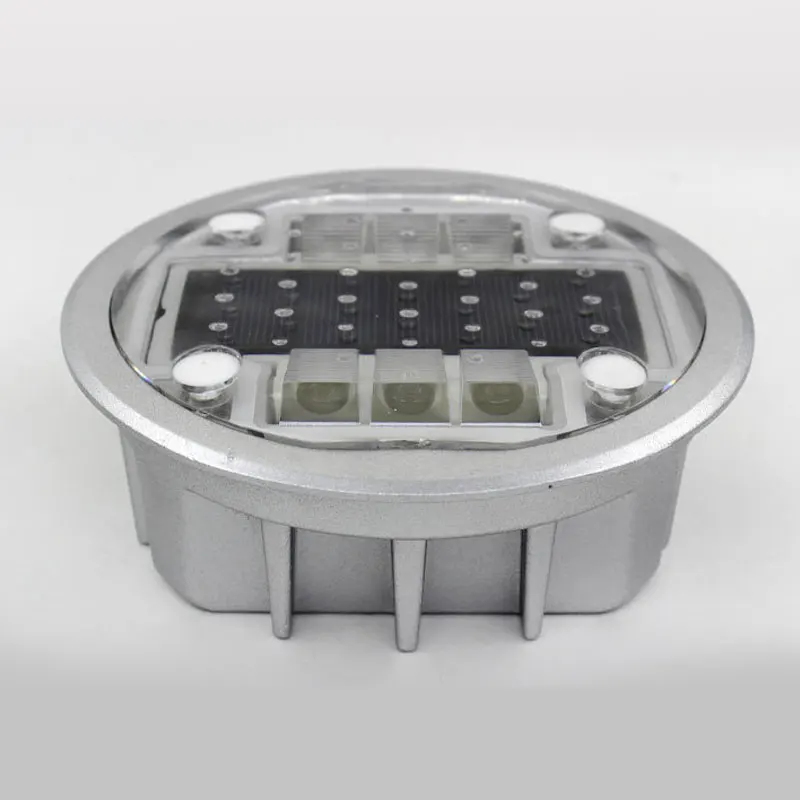 Одобренный 6 светодиодных солнечных дорожных маркеров кошачий глаз G105 4Way IL300 солнечные дорожные шпильки