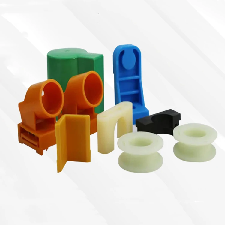 Customized Processing Plastic Design  Nylon Special Shaped Parts Wear Resisting Nylon Bushing Nylon Shaft