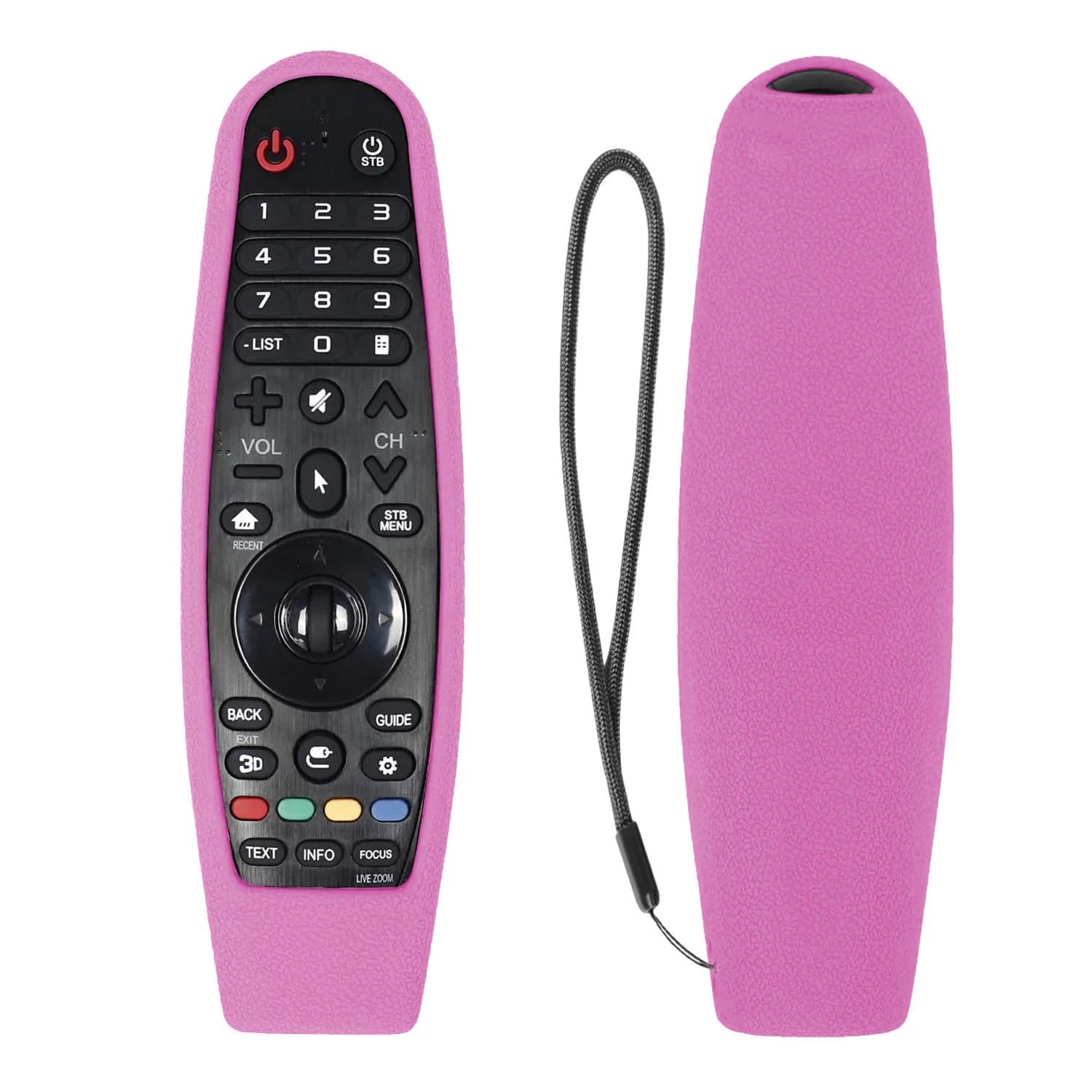 PRIME TECH Silicone Protective Cover for the remote control AN-MR600 AN-MR650A LG smart TV