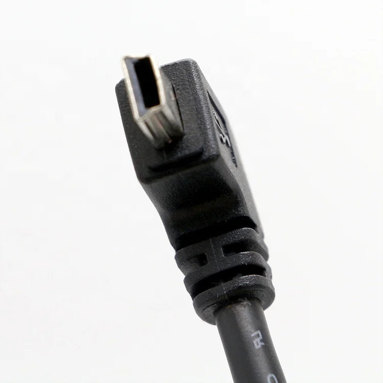  90 градусов правый угол USB папа к Мини кабель для PS3 контроллер