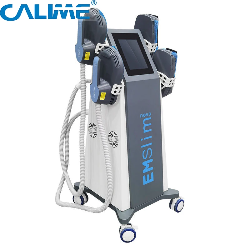 Новейшая 2023 ems скульптурная машина для похудения, стимуляция мышц, сжигание жира, neo rf 5000 Вт, 4 ручки, hiemt emslim