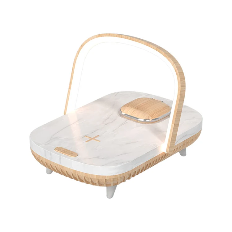 Pre-sale Amazon 2021 Table Lamp Mosquito Repellent Wireless Charger For Gift 3 In 1 5w Fast Charging