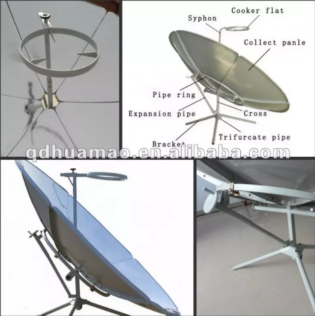 Foldable  Aluminum mirror Solar Cooker