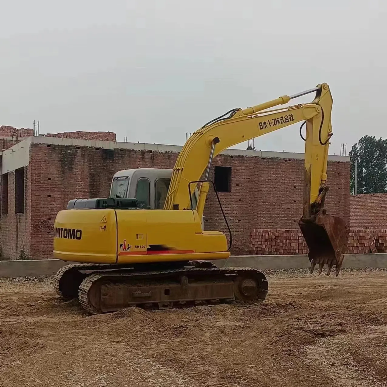 Экскаватор Sumitomo SH120 высокого качества по низкой цене подержанный экскаватор SH200 SH135 для продажи