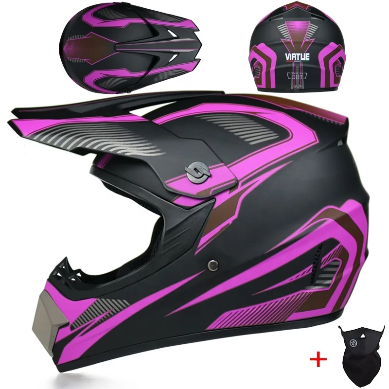 New Arrivals Motorcycle Helmets Abs Unisex Dot DH Motorcycle Racing Helmet Off-road