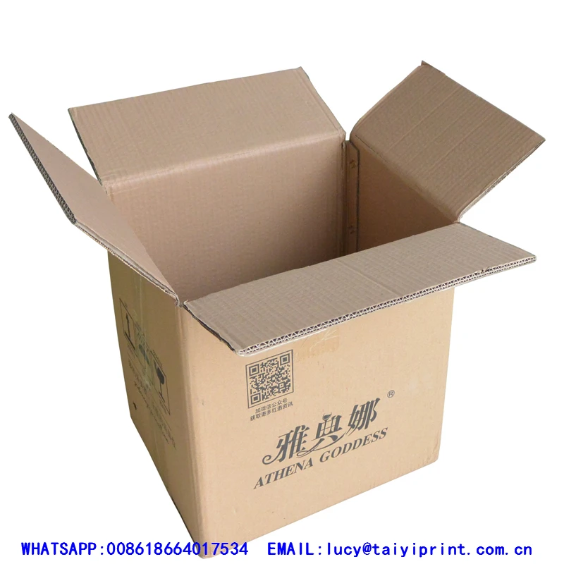 
Customized printed live chicken cardboard shipping box 