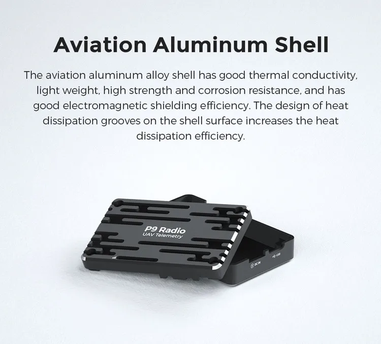 P9 Radio UAV Telemetry 60KM 915mhz Bluetooth Radio Telemetry Modul for APM PX4 PIXHAWK Drone