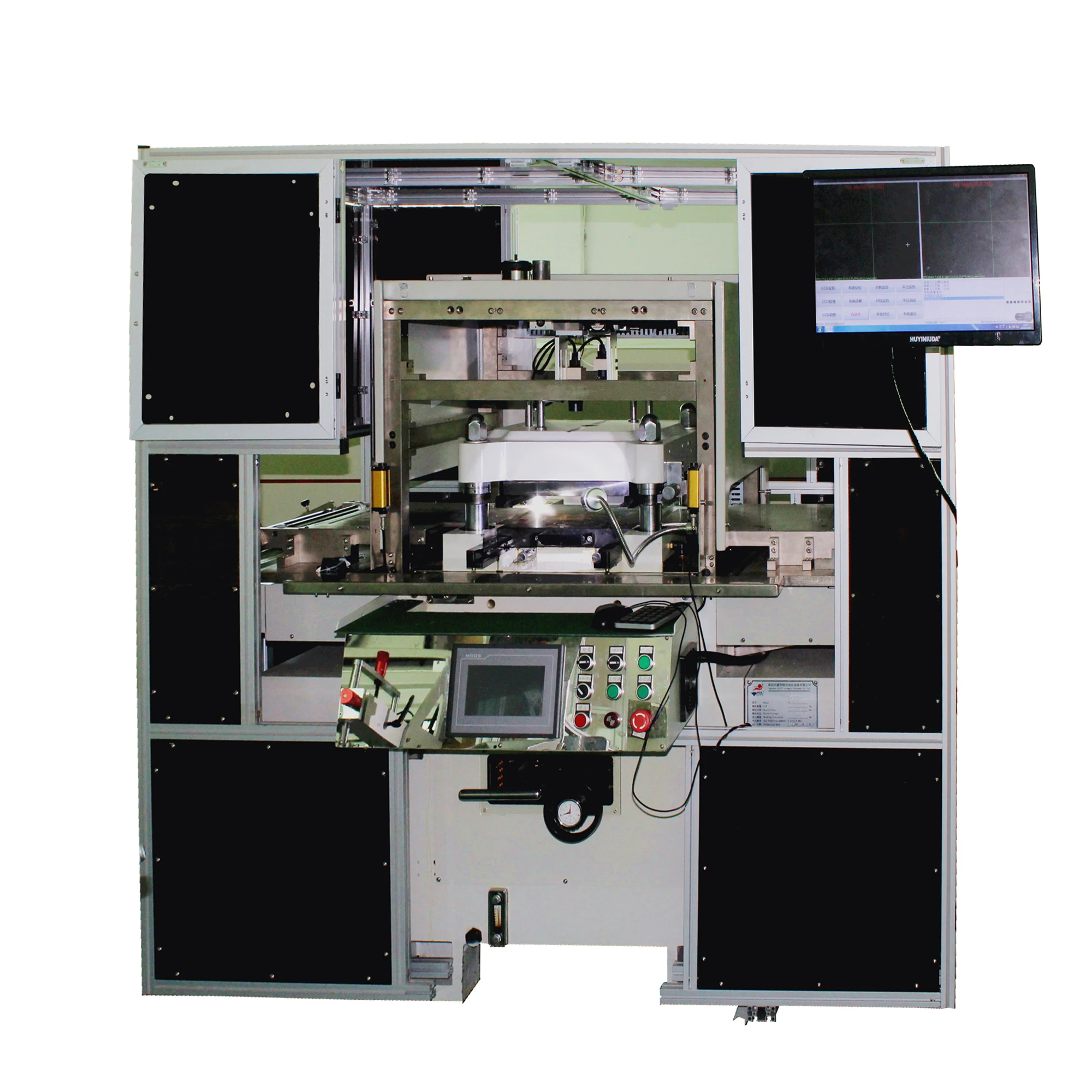 High precision CCD camera positioning die cutting machine for industrial printing ITO film