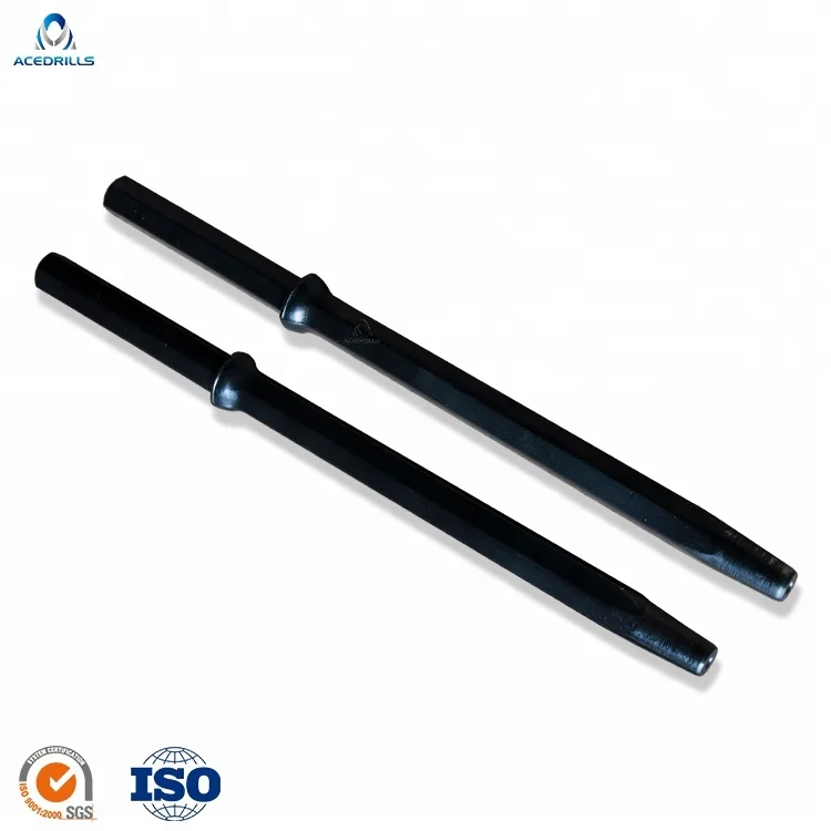 Power Rock Drill H25 11 degree mining taper drill rod for yt27