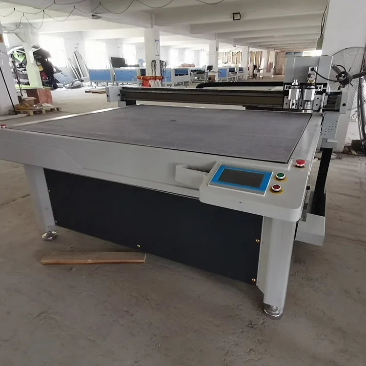 Oscillating Knife Round Knife Cardboard Cutting Machine For Board Cutting Industry Flexible Materials Cutter Manufacturer