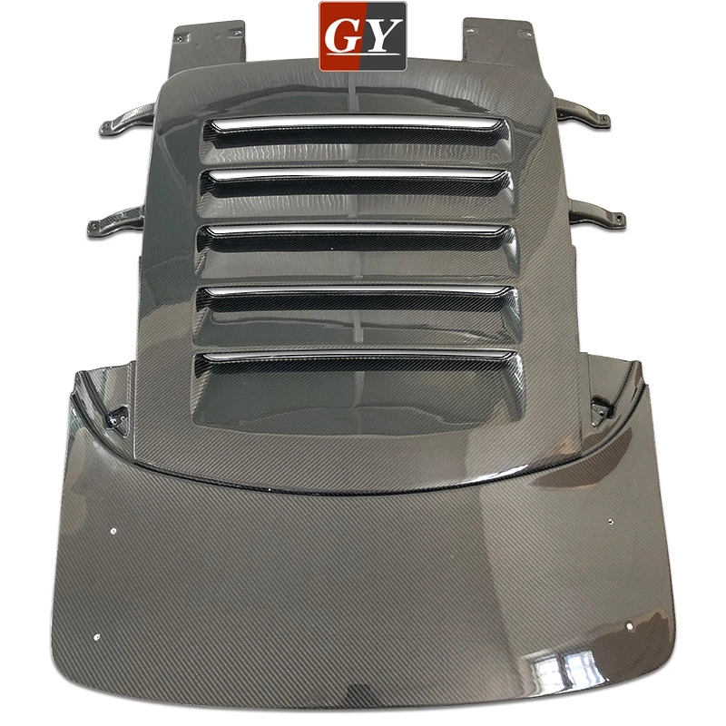 CARBON FIBER SPORT 350 STYLE REAR ENGINE LOUVER FOR 13- LOTUS EXIGE