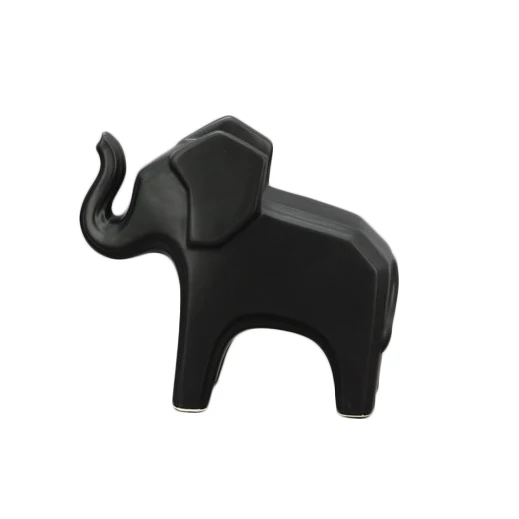 
Artificial white ceramic elephant figurines craft for sale 
