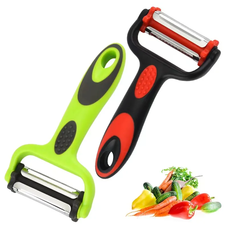 3-in-1 Multi-Functional Kitchen Tool Set Rotary Designed Vegetable Peeler and Convenient Melon Grater for Fruits & Vegetables