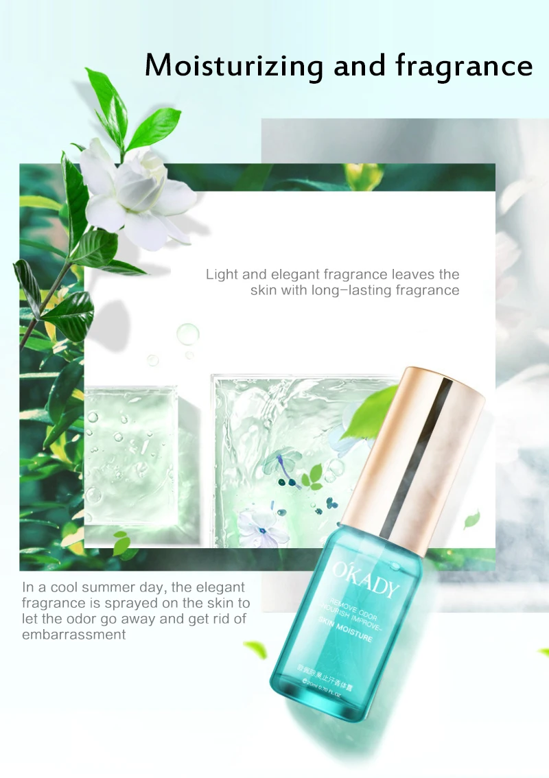 Body Odor Sweat Deodor Spray Lasting Antiperspirant Body Sweating Deodorants