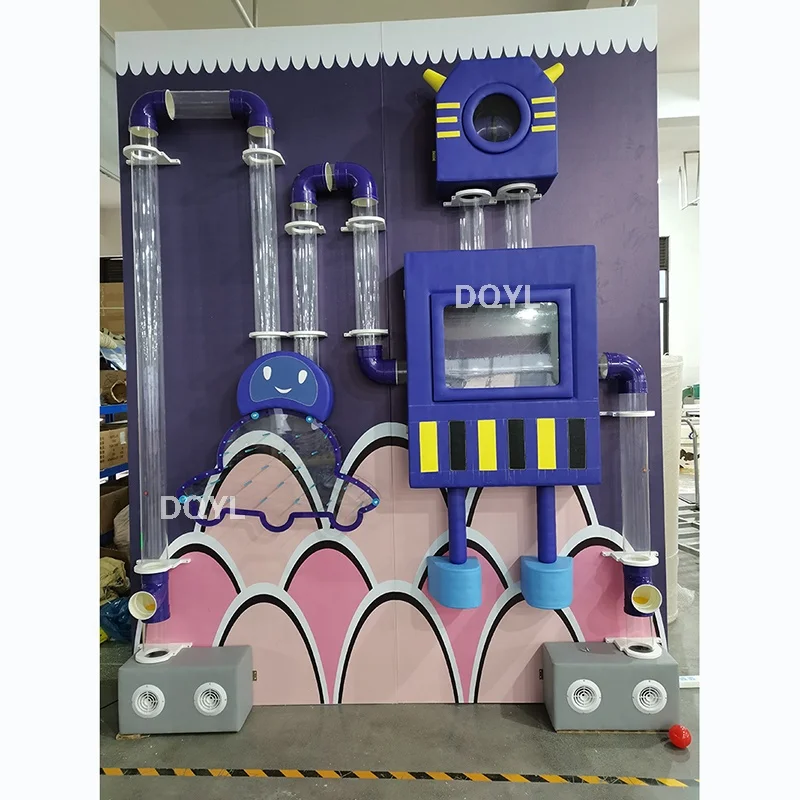 Children Science Center Exhibits Popular Indoor Playground Equipment Interactive Ball Wall Game for kids educational toys wall