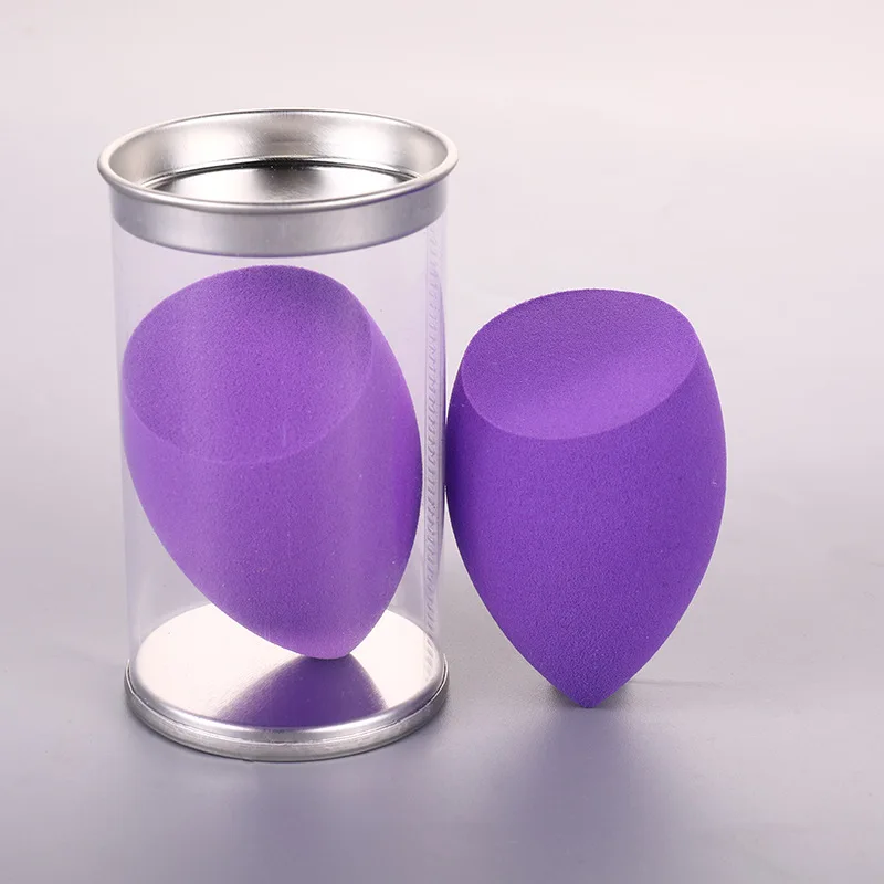 Latex-free Olive Shaped Makeup Sponge edge cut beauty blending sponges