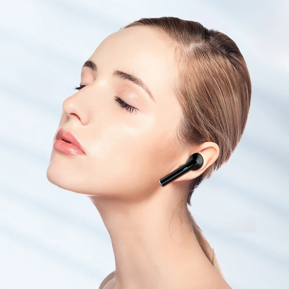 J01 TWS Touch Control Wireless Headset 3D Bass Earbuds Inpods 12 Mini Headfrees Waterproof Bluetooth