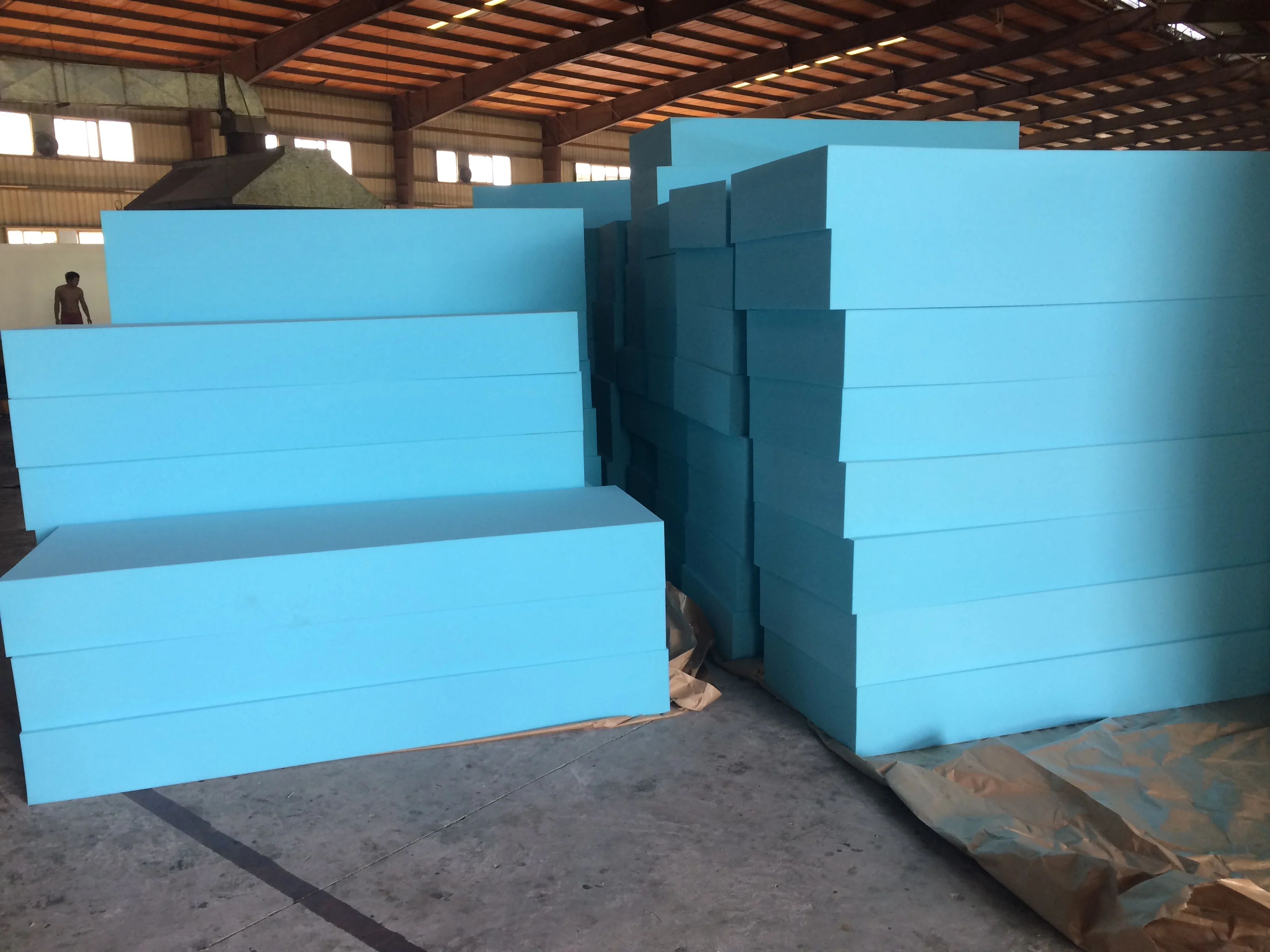 Sofa bed high density upholstery polyurethane foam sheet foam board thickness 1inch 2 inch 3 inch pu foam for sofa making