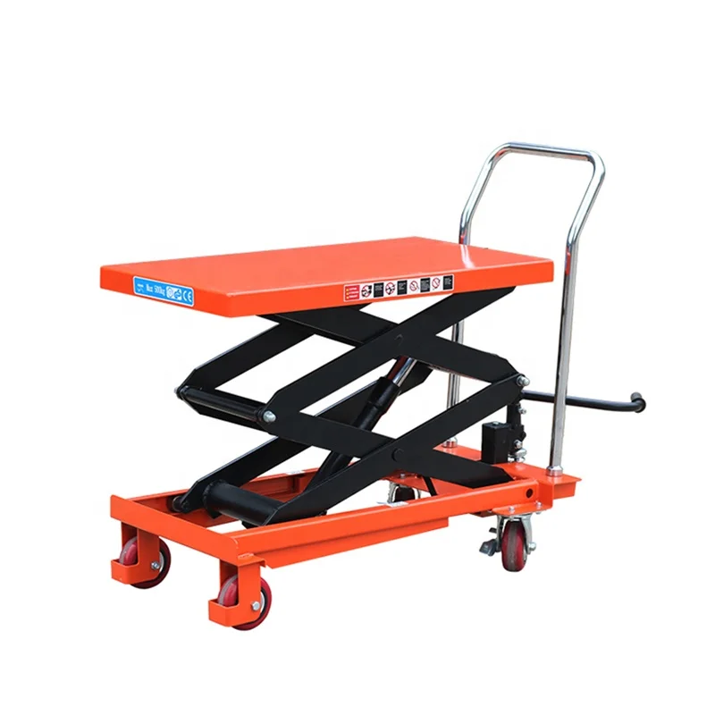 Hot - selling scissor - type manual lift platform made in China