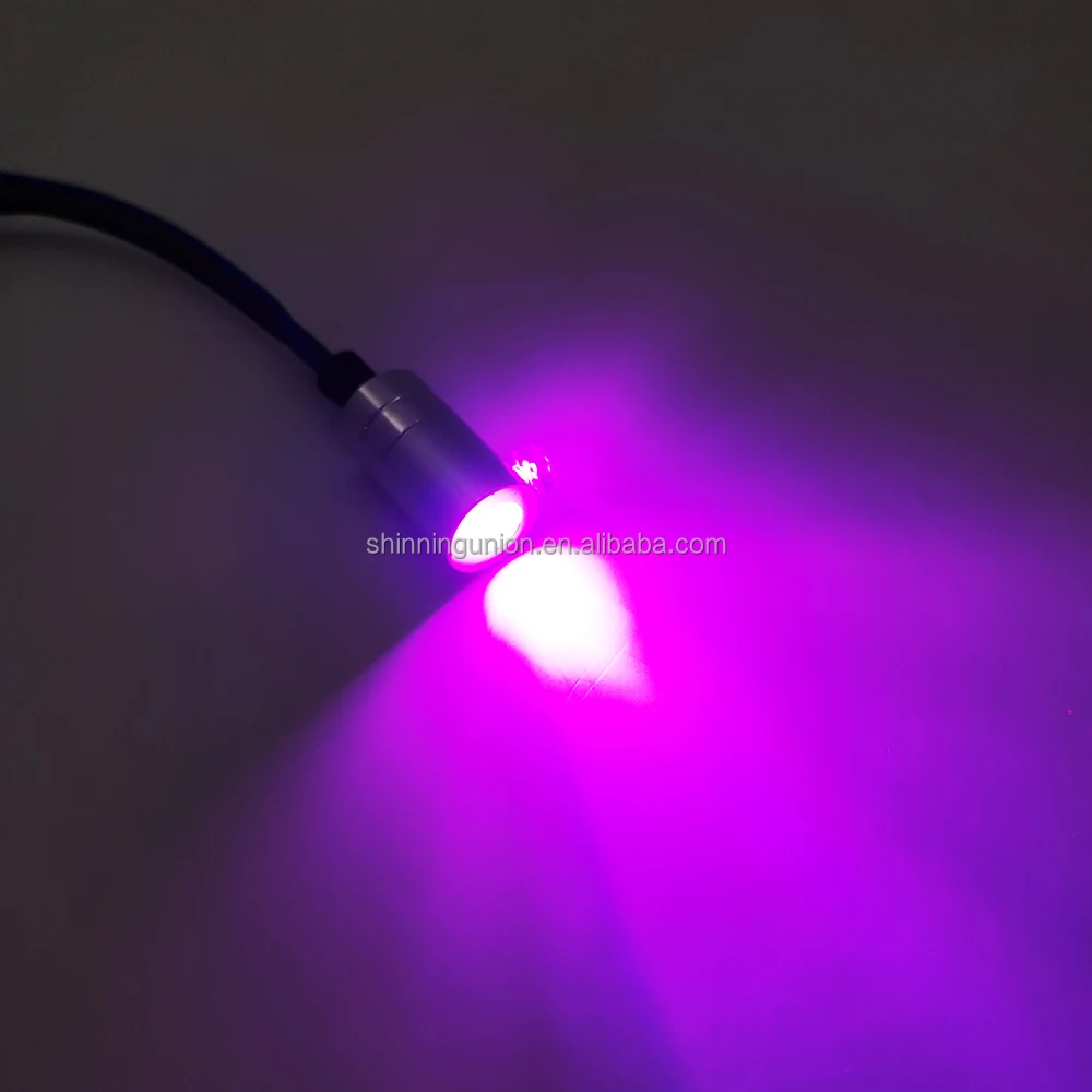 1.5 Watts LED Fiber Light for Side Glow Fibre Optic DIY Lighting Decorations - LED Fiber Optic Lights Cable for Car Available