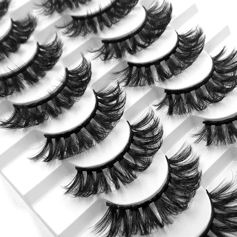 Private Label Lash Packaging Human Eyelashes 100% Human Hair Lashes Packages