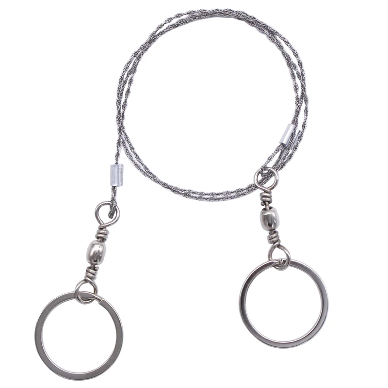 Карманная уличная аварийная проволочная пила из нержавеющей стали для выживания в кемпинге