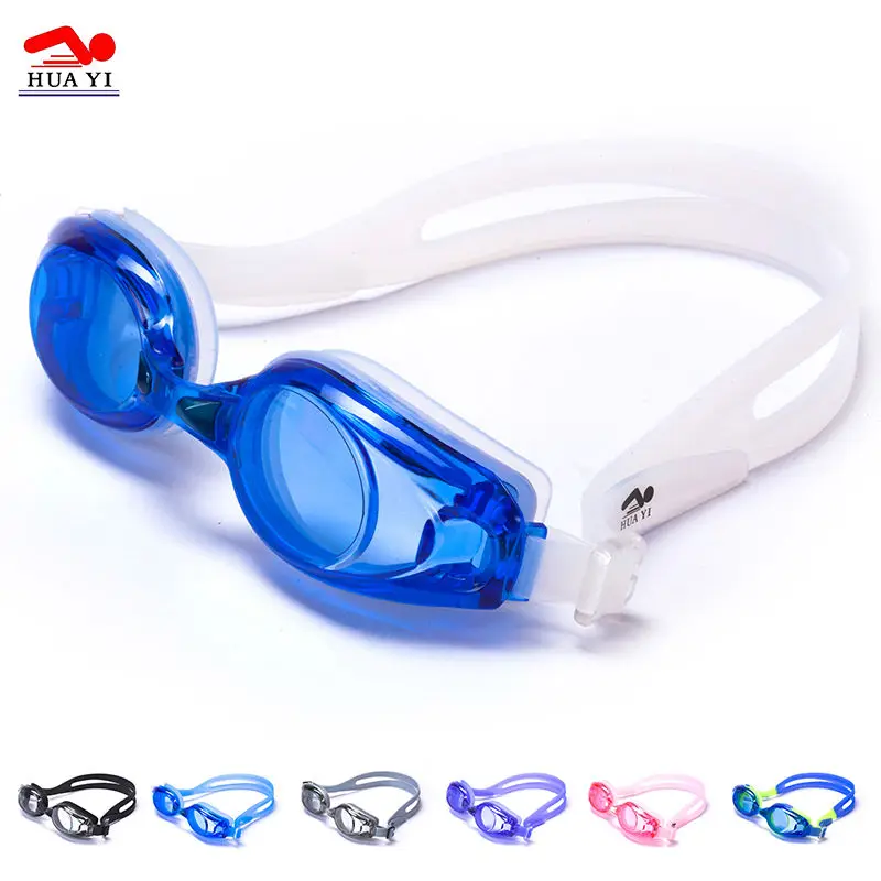 Summer Water Sport Wide Vision Fashion Swimming Glasses Adult UV Swim Goggles