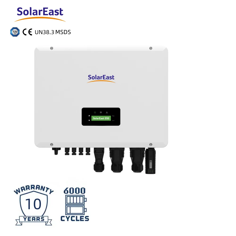 SolarEast 10kw 15kw 20kw hybrid inverter 3Phase On-Grid with Energy Storage